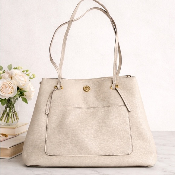 Anne Klein Handbags - Anne Klein Taupe Shoulder Bag
